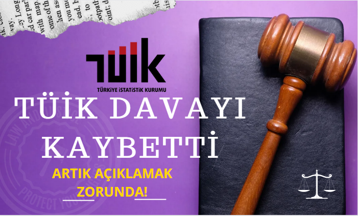 TÜİK Davayı Kaybetti! Artık Açıklamak Zorunda