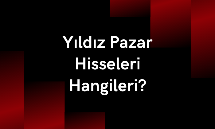 Yıldız Pazar Hisseleri Hangileri: Güncel Liste